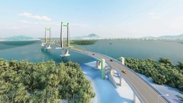 Строительство нового моста на острове Ланта